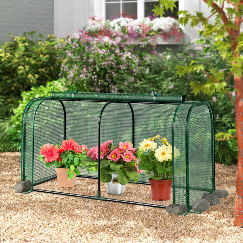 Mini serre intérieure portative 47 po x 22 po x 24 po, Vert