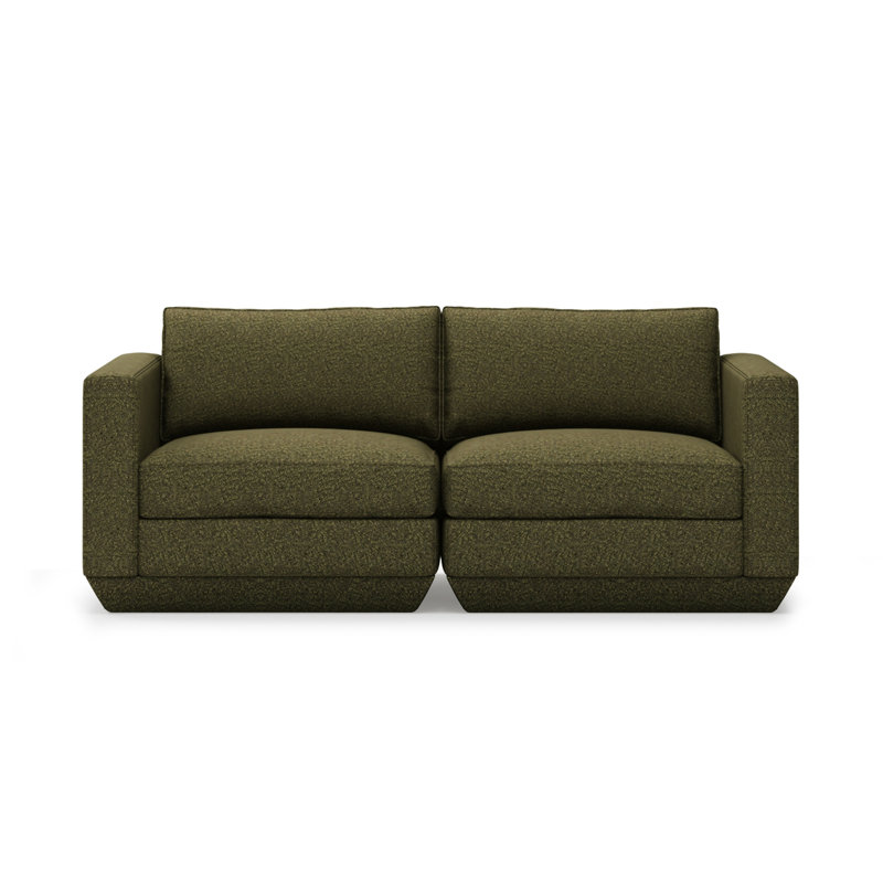 Podium Modular 2 PC Sofa, Copenhagen Terra