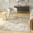 17 Stories Ostrum Ivory Silver Modern Indoor Rug-1038649704