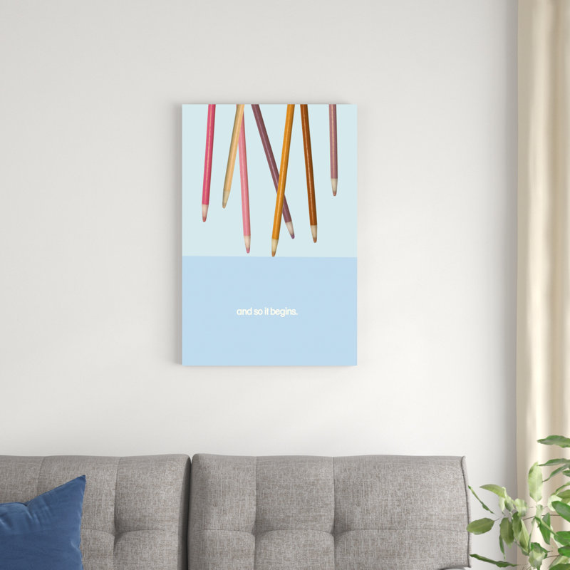 School Study II, H 30 po x l 20 po x P 1,25 po