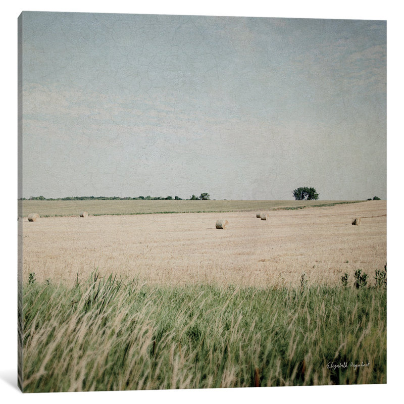 "neutral country ii crop" , reproduction de photo sur toile tendue, H 18 po x l 18 po x P 1,5 po, Toile avec cadre noir