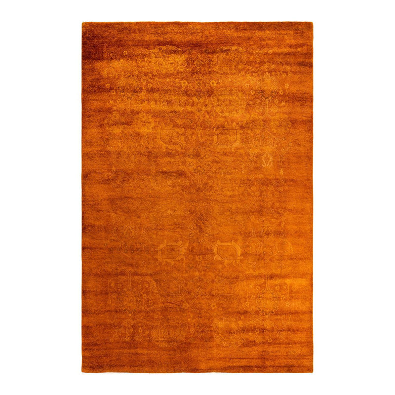 Zapheira One-of-a-Kind 6' 0" X 9' 0" Hand Knotted Area Rug