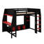Lit mezzanine avec bureau Gaming