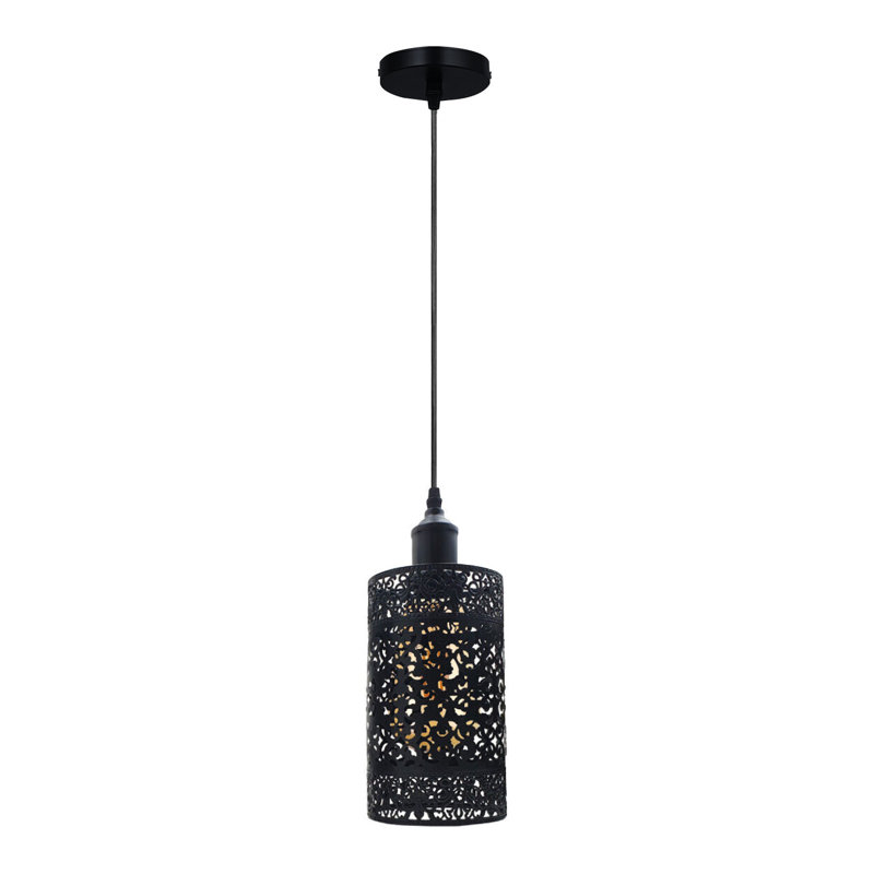 Mojica 1 - Light Single Pendant, Black