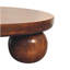 Santibanez Solid Wood Three Leg Coffee Table