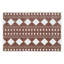 Matthes Non-Slip Geometric Indoor Doormat-2853629