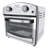 12.5 Quart 7-In-1 Convection Toaster Oven, 1500W, Stainless Steel, With 5 Pre-Set Menus – Roast, Bake, Grill, Broil, Toast, Dehydrate & Defrost, Silver