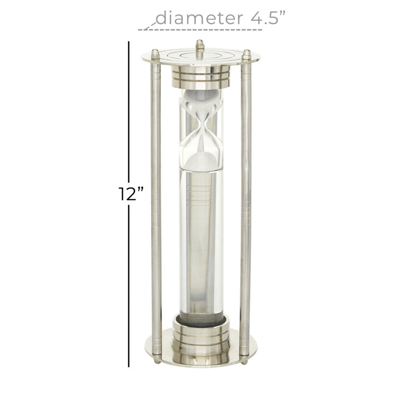 Fasta Hourglass, Silver