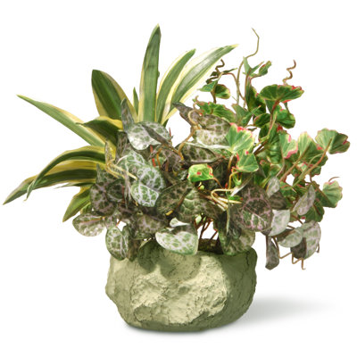 Plante à feuillage artificiel 6,3 po en pot