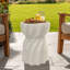 Aubria Drum End Table