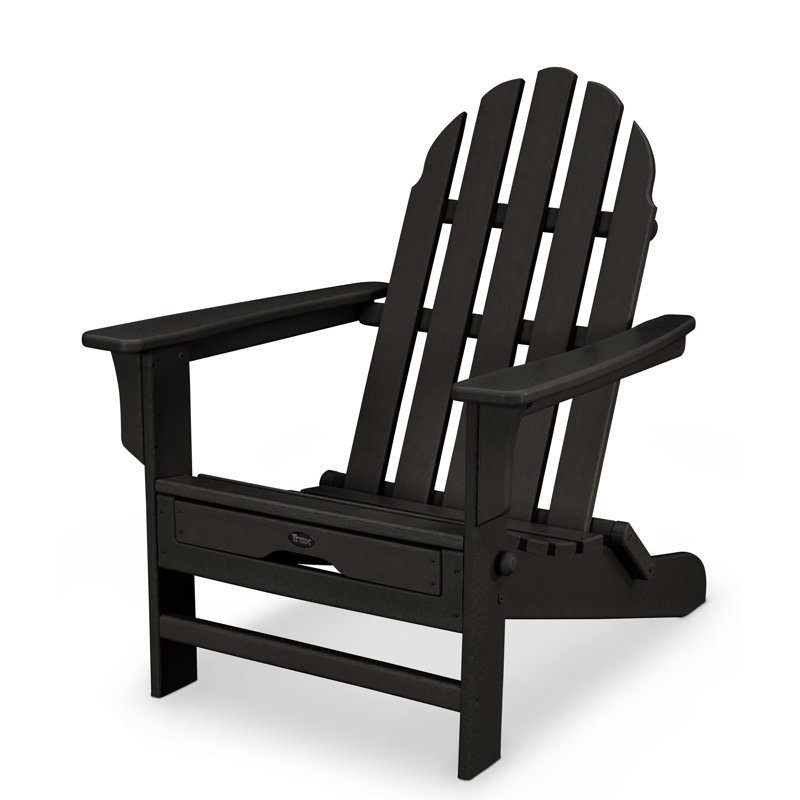 POLYWOOD Cape Cod Ultimate Adirondack, Revolution® gris anthracite cendré