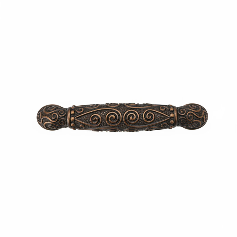 EDGAR BEREBI DECO 3" CENTER TO CENTER PULL IN SATIN NICKEL PLATE, Oil Rub Bronze
