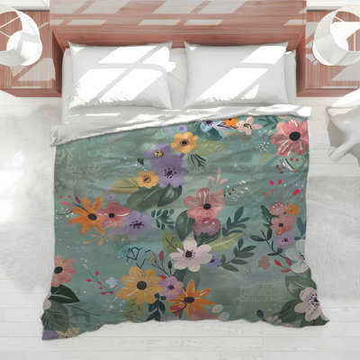 Édredon à motif floral Boho Boho