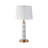Modern Gold Metal Alabaster Stone Table Lamp