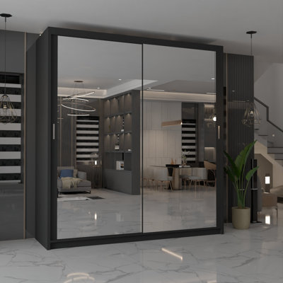 Nyhagen 2 Door Manufactured Wood Wardrobe