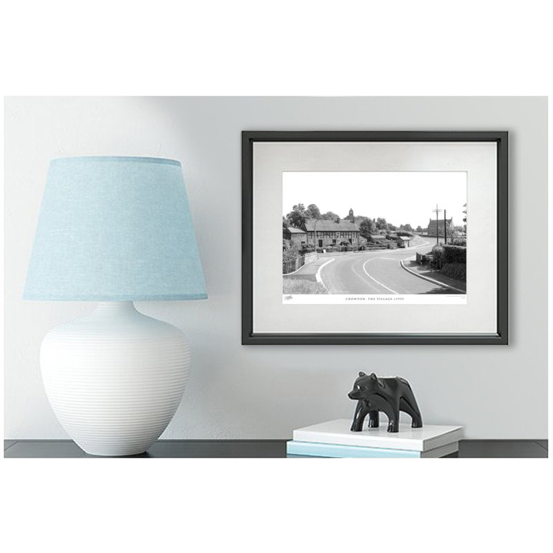 Thorney, The River C1955 by Francis Frith - Single Picture Frame Print, 40cm H x 50cm W x 2.3cm D