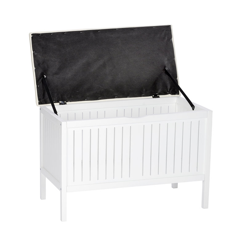 Argonaut 63.59 % Wood Upholstered Storage Bench