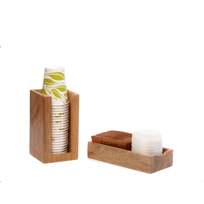 Gracie Oaks Nico Wood Tea Box