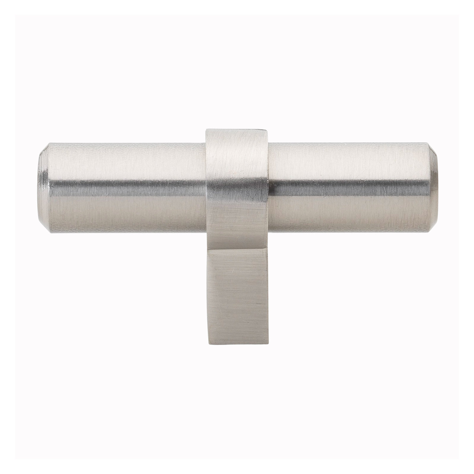 2 1/4" Length Bar Knob, Stainless Steel