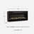 Entertainment Accessories Fireplace Insert