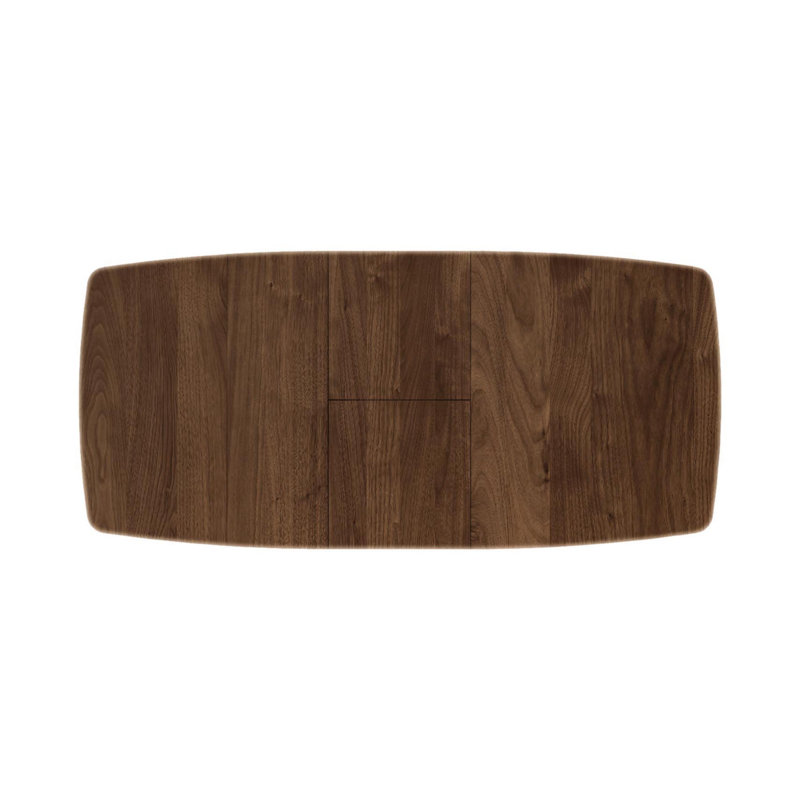 Butterfly Dining - Wood, Natural Walnut, 30"H x 84"L x 50"W