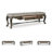 Himrod 100% Polyester Upholstered Bench