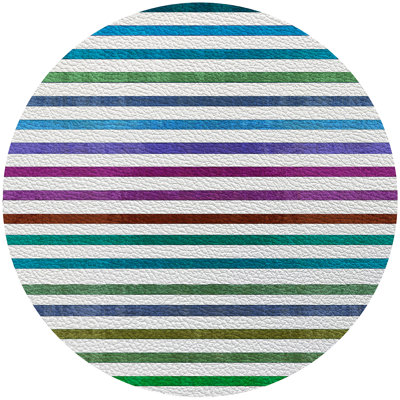 Vegan Leather Round Placemats