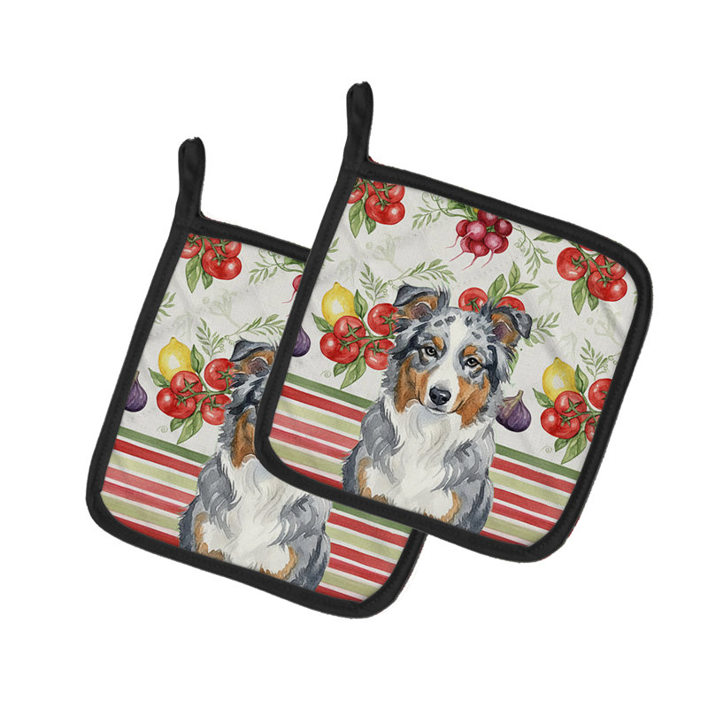Paire de supports à casseroles Blue Merle