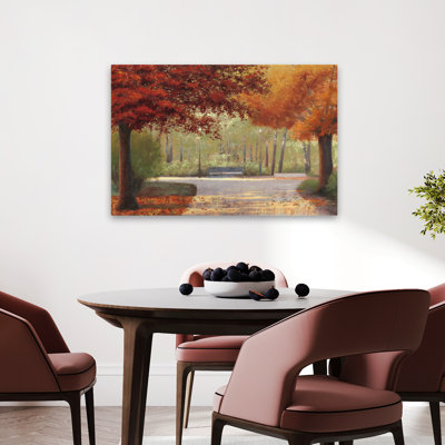 «Autumn Stroll No People - Autumn Brown», feuillage d'automne