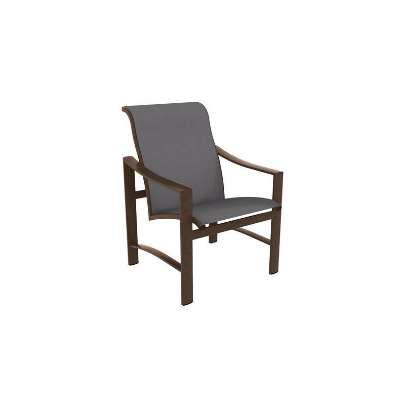 Kenzo Outdoor Dining Armchair, Cape Cove, Greco
