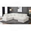 Grande Modern Style Sectional Sofa With USB-C, Sleeper Function & Storage Made With Wood In Cream-791535650