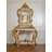 52'' Marble Top Console Table