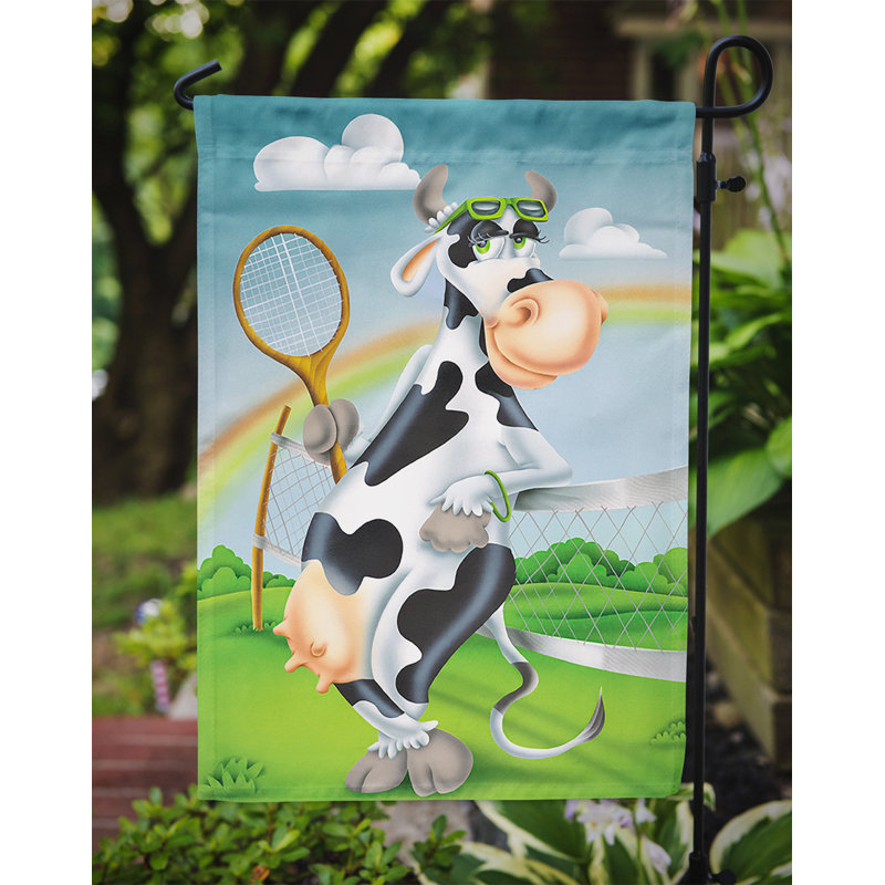 Caen Double Sided 15'' H x 11'' W Polyester Garden Flag