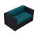 Lit de jour avec coussins Sunbrella Suffern