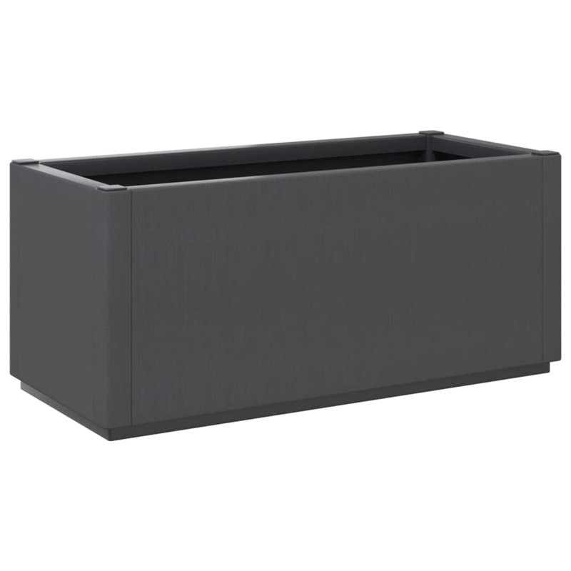 Aivo Planter Box, Grey/Brown/Blue