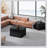 Irregular Pentagon Nesting Coffee Table Set, Geometric Coffee Table Set, Side Table Set-1086757865