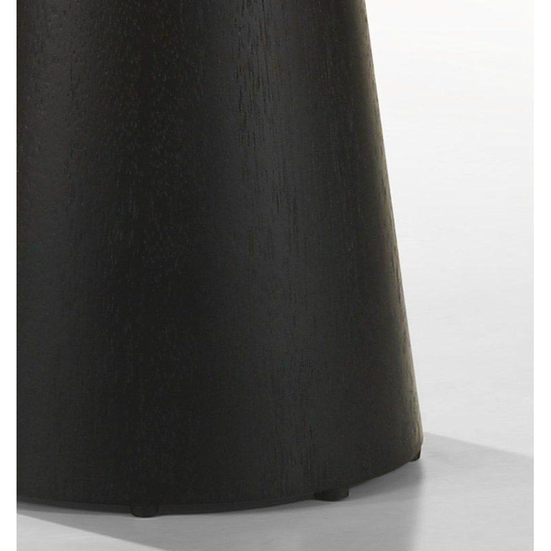 Console ronde avec base piédestal
