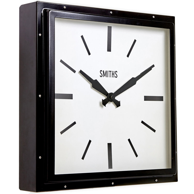 Smiths Metal Wall Clock