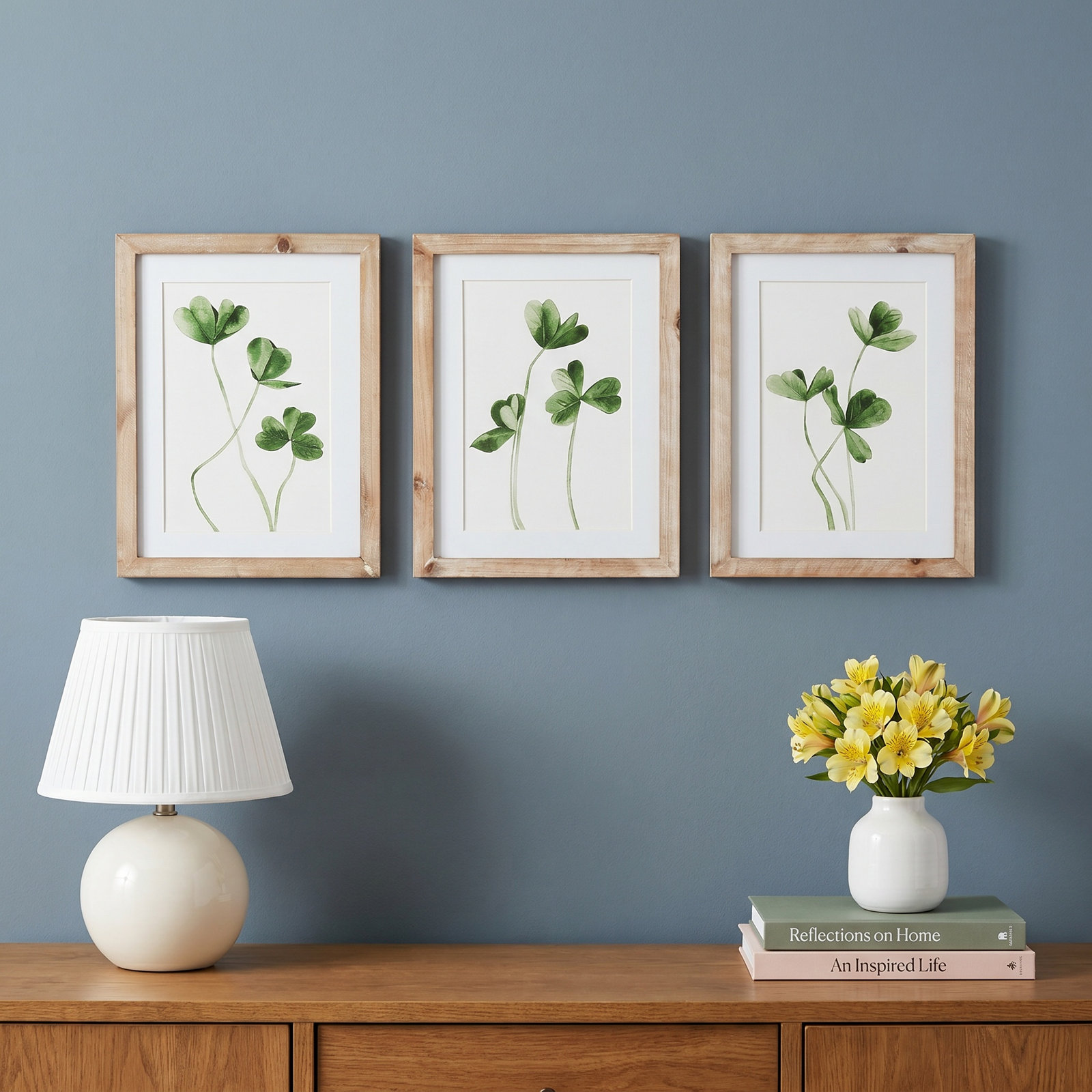 Clover Cuttings Petite Prints, Set of 3