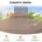 8 pi L 8 pi. D Pavillon de jardin en acier-93869505