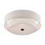 Ashaud Fabric Semi Flush Mount