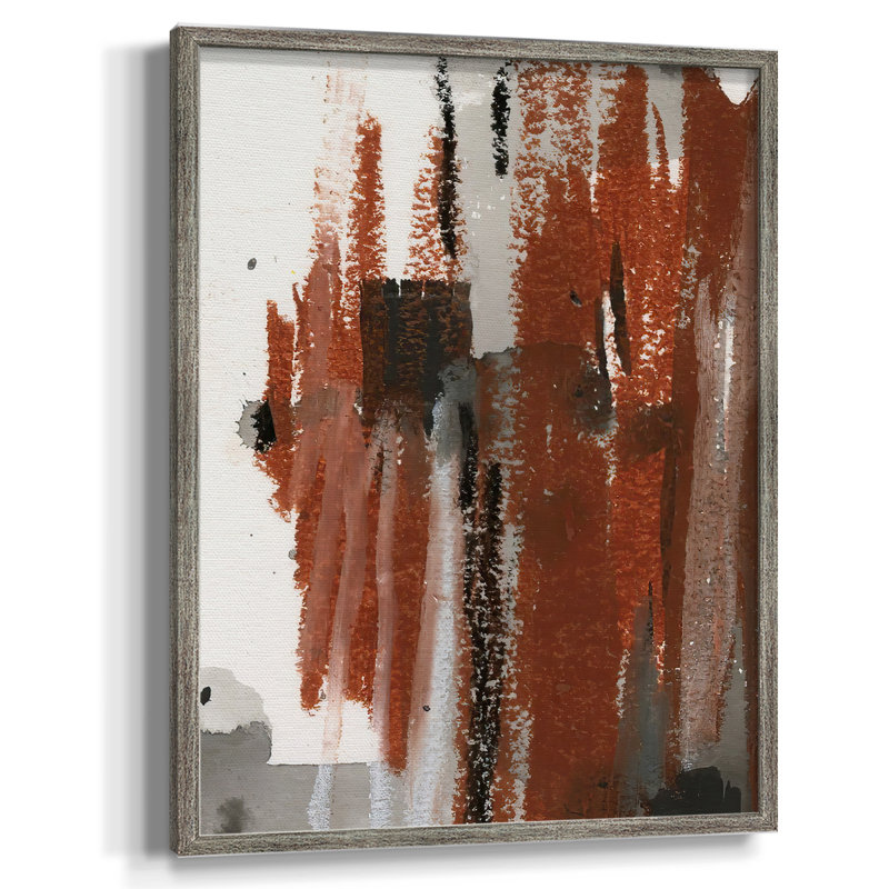Reproduction encadrée LoftPastelV - bois massif, H 11 po x l 9 po