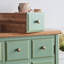 Armoire rétro patinée avec rangement spacieux