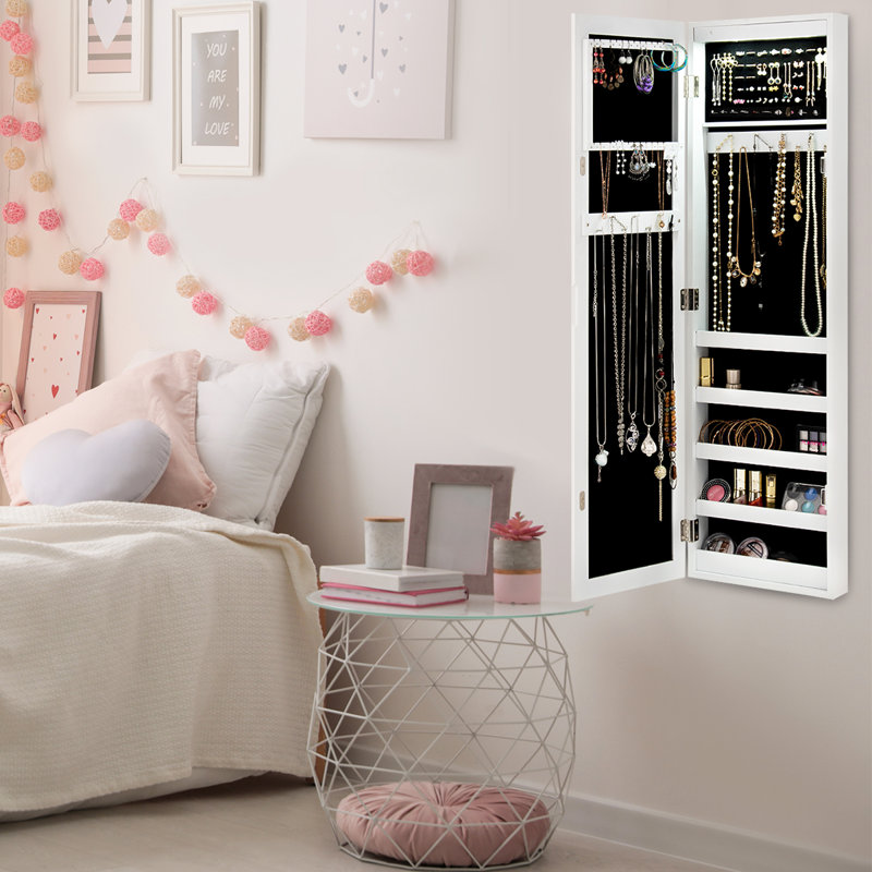 Emmalia Over-the-Door Jewelry Armoire