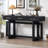 Nerene 57'' Solid Wood Top Console Table-1163002067