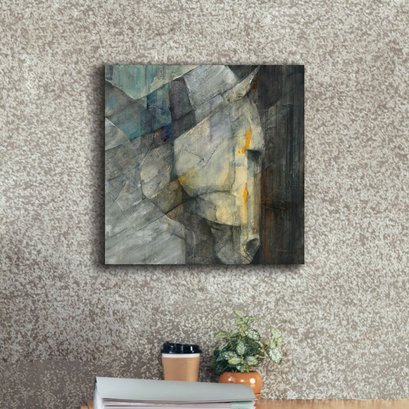 Toile épique «Quiet» par Albena Hristova, H 18 po x l 18 po x P 0,75 po