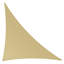 Voile d'ombrage triangulaire droit Amgo 200 g / m², blocage UV 95%-55463352-103282820