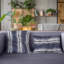 Housse de coussin carré en polyester / mélange de polyester Fluffy Fields-86565236-86565238-93840070