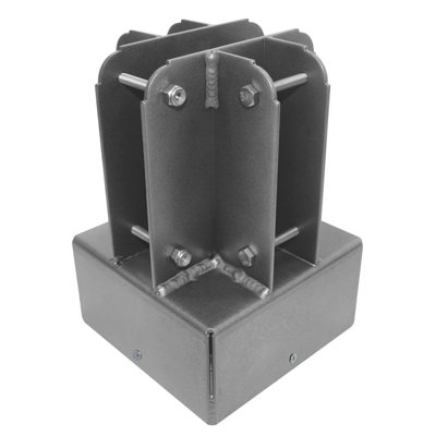 Connecteur de panneau de poteau 6 po x 6 po