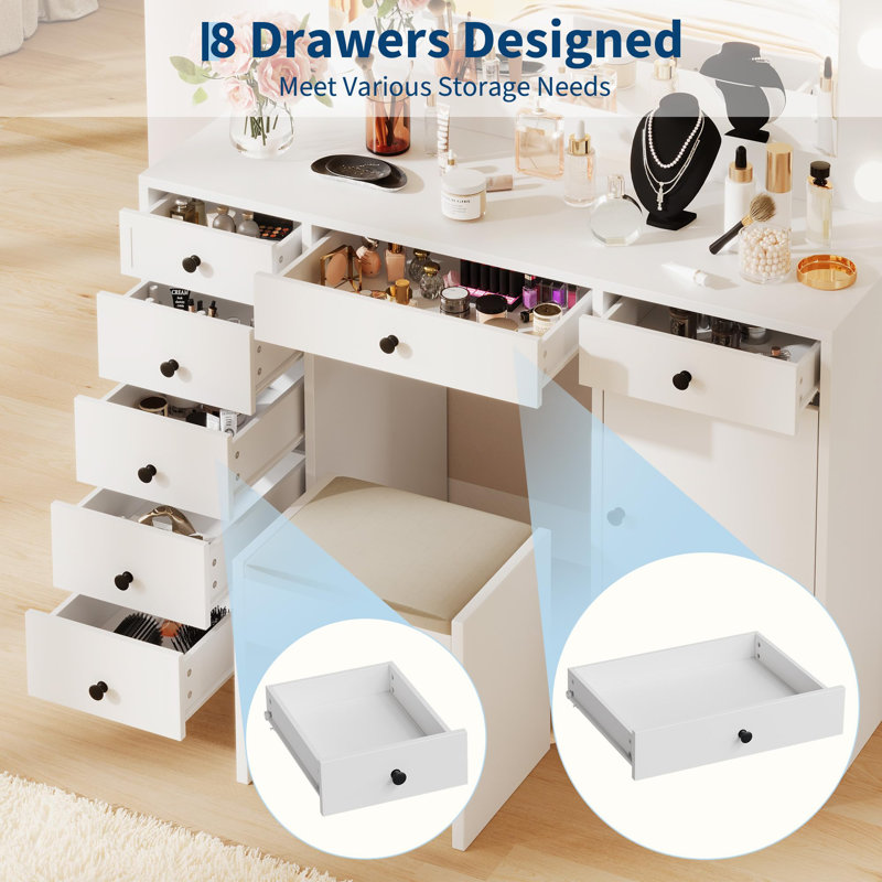 Dressing Table with Mirror